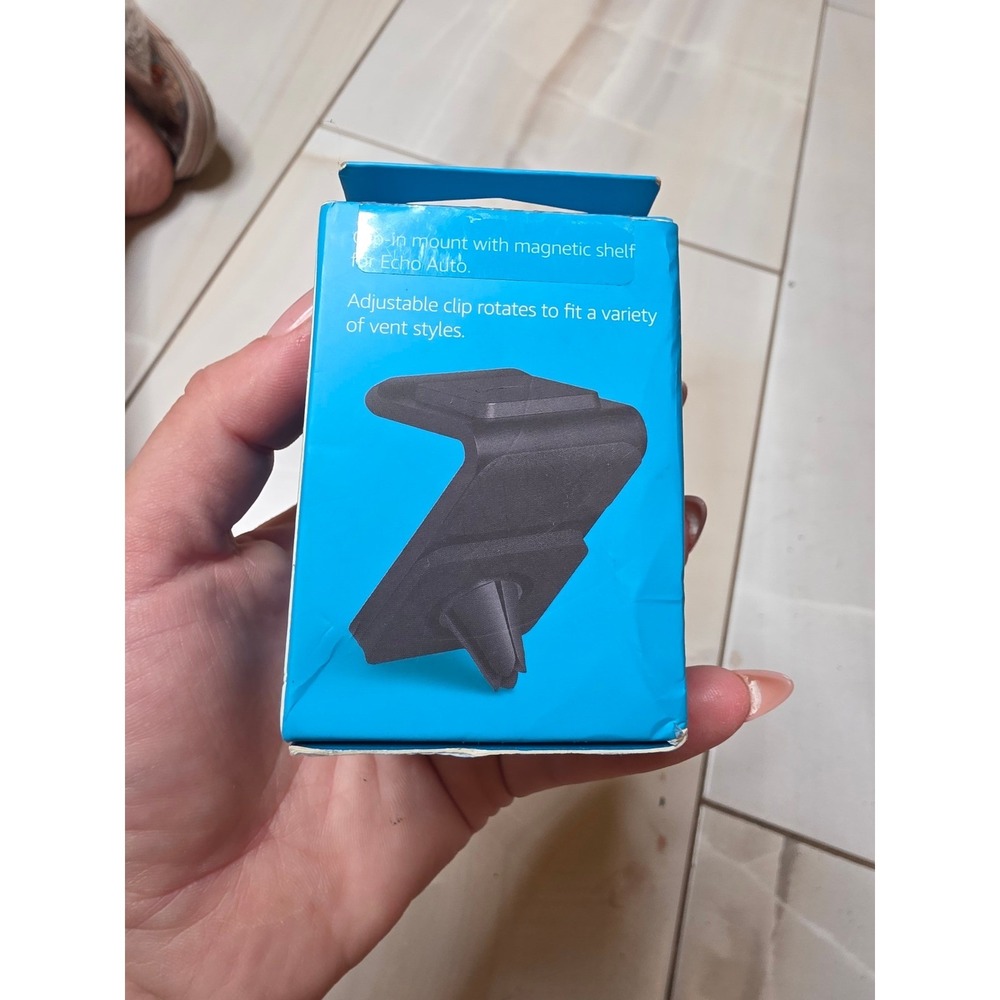 Amazon Echo Auto Air Vent Mount Magnetic Shelf Adjustable Clip B07DD6Y9X9 F3 - Picture 13 of 14